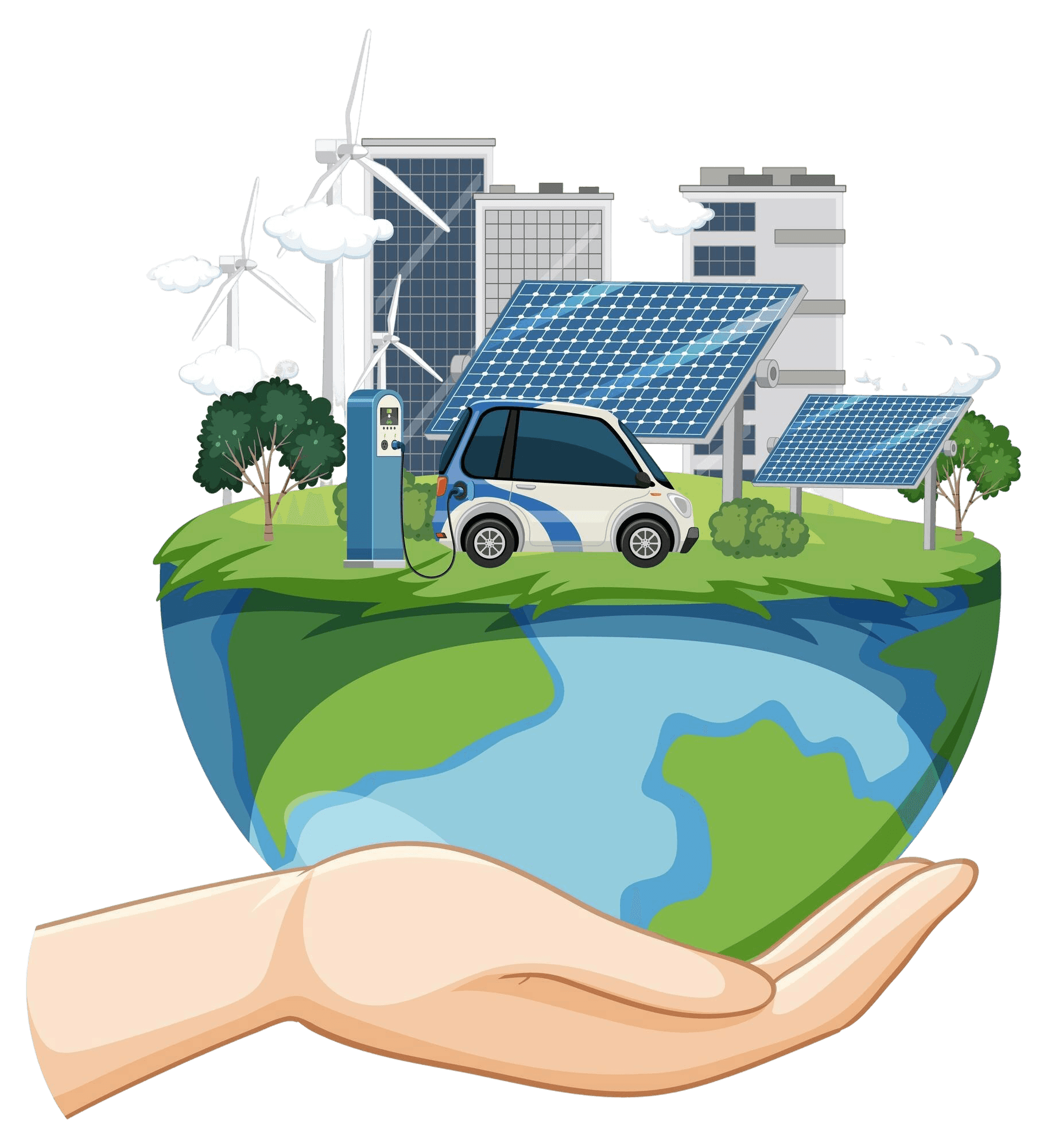 Earth showing connectivity